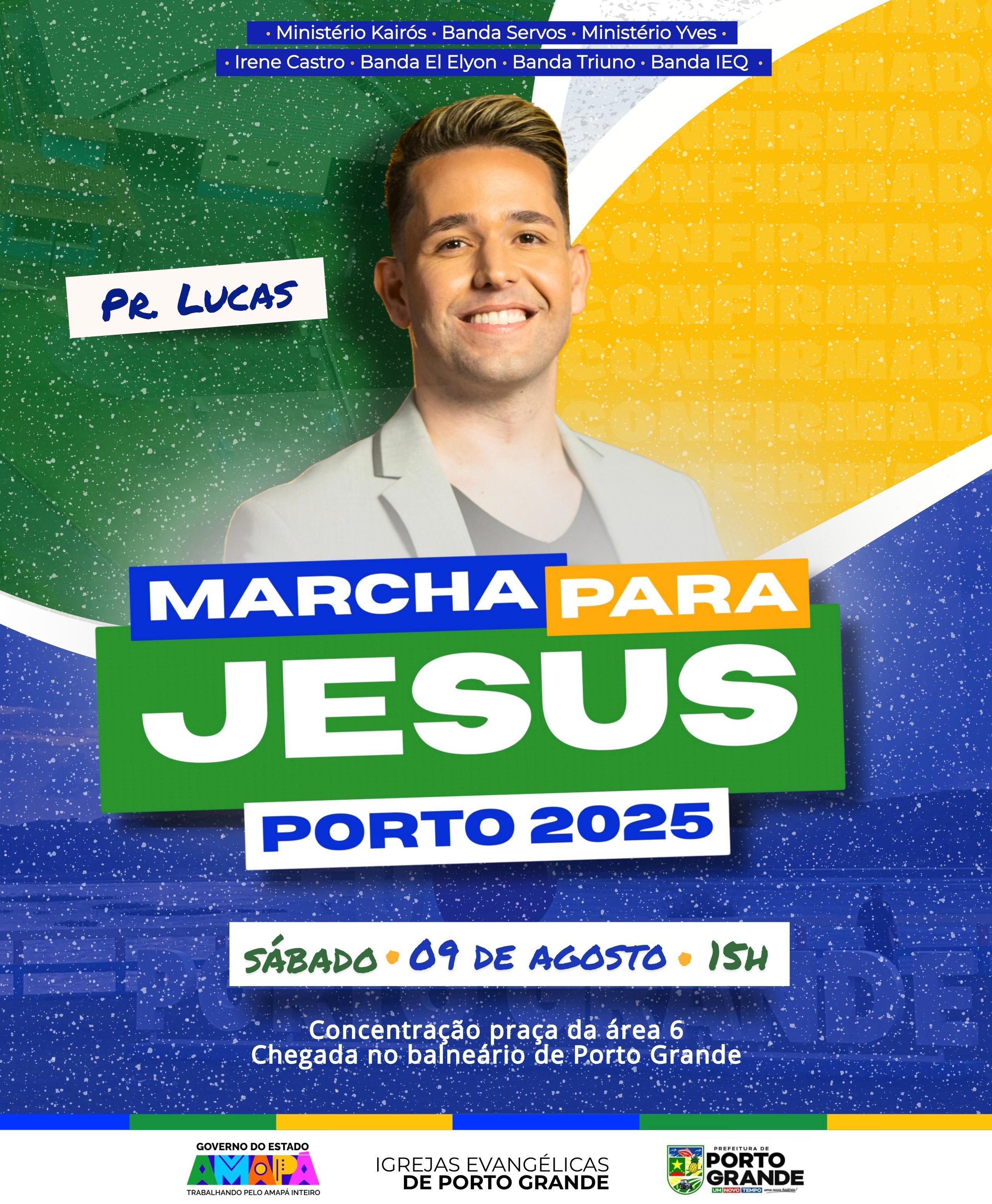 MARCHA PARA JESUS EM PORTO GRANDE